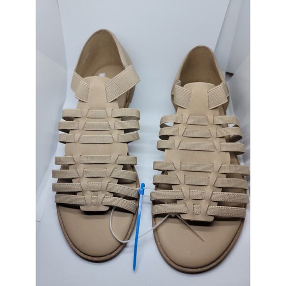 Eileen Fisher Rato Sandal in Honey Tumbled Nubuck - Picture 8 of 10